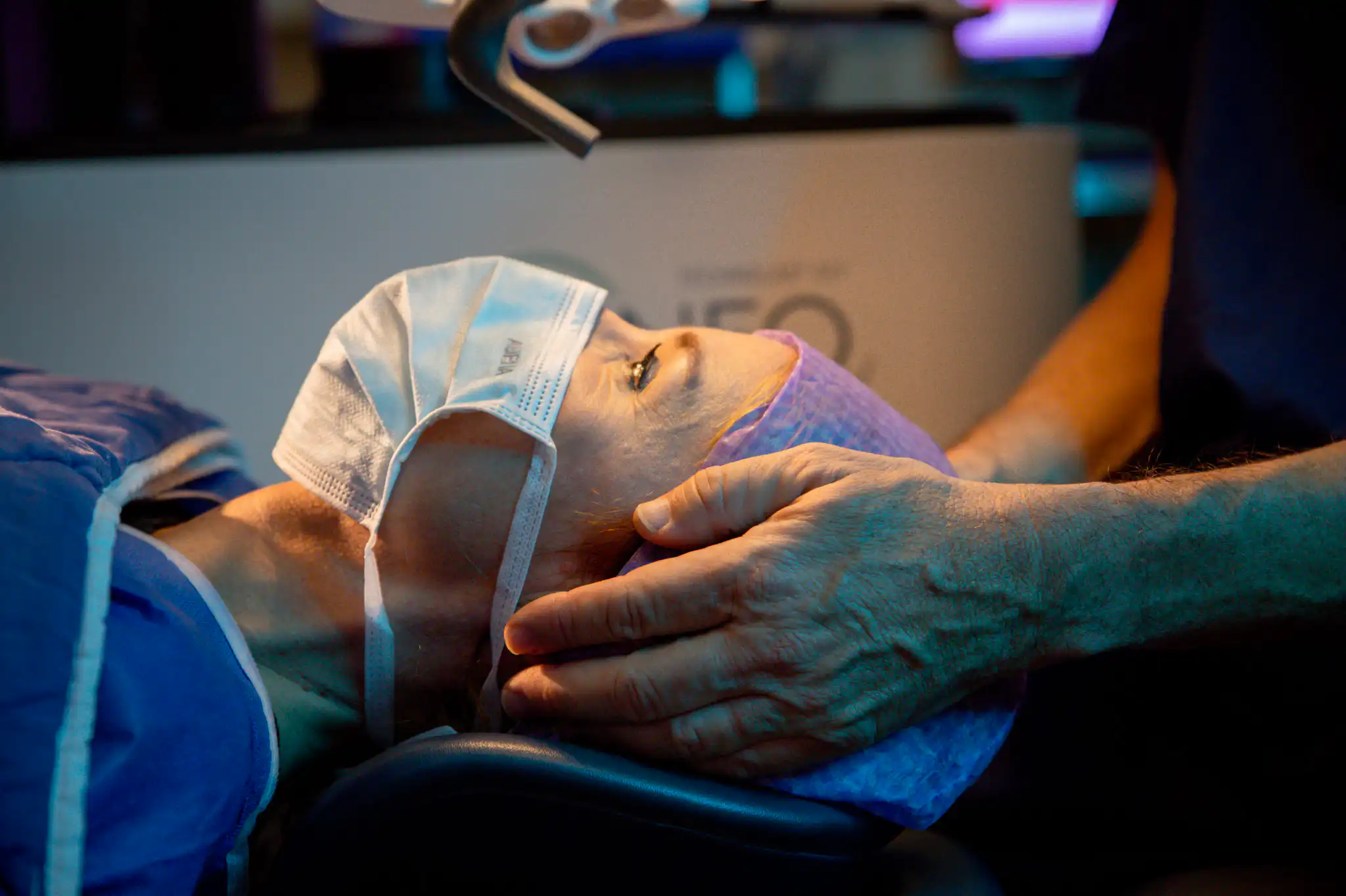 Docteur Plasse Nicolas et un patient